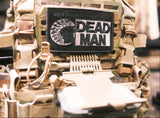 Dead Man Patch Black and Grey 3" x 5"