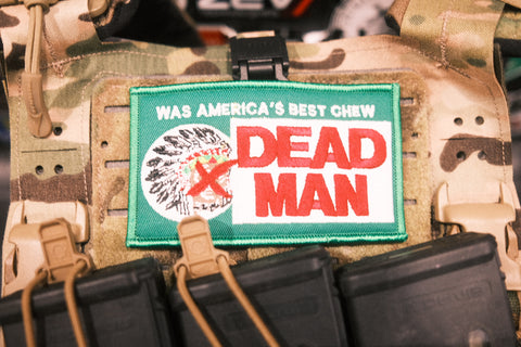 Dead Man Patch Full Color 3" x 5"