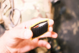 Mini American Flag With Golden Border 1.56" x 2.06"